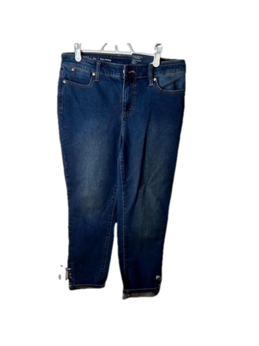 Talbots flawless slim ankle jeans NWT size 8 petite